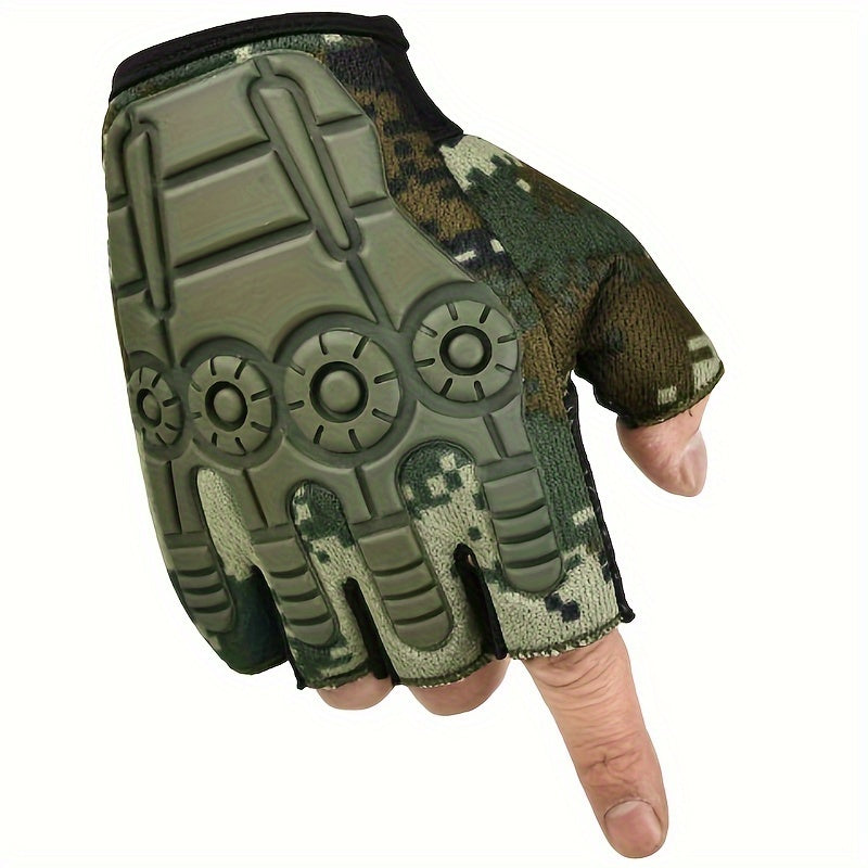 Fitness Gloves Anti-slip Outdoor Riding Half Finger Gloves
