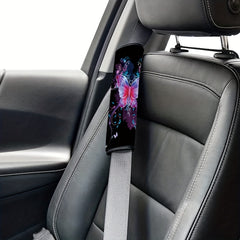 Flower Butterfly Print Car Shoulder Cover