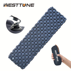 WESTTUNE Outdoor Sleeping Pad Camping Inflatable Mattress With Pillows