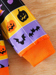 Baby Girls Cartoon Halloween Sweatshirt