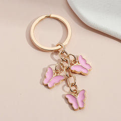 Colorful Butterfly Keychain for Car