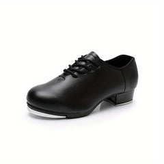 Women's Jazz Tap Dance Shoes Lace Up Split Sole Shoes