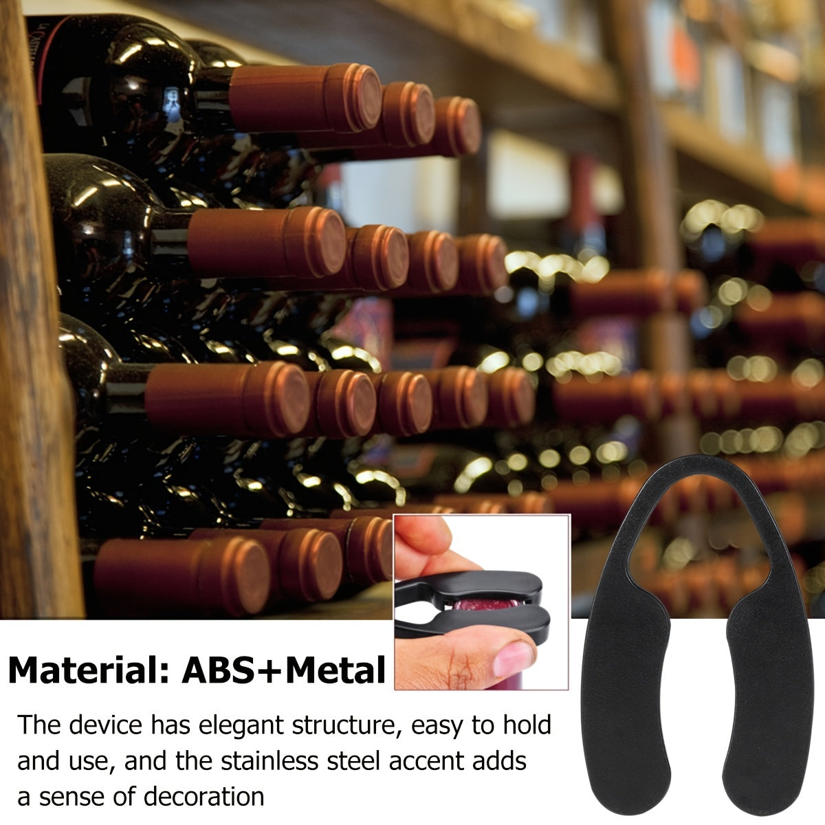 Wine Foil Cutter Sharp Ergonomic Design