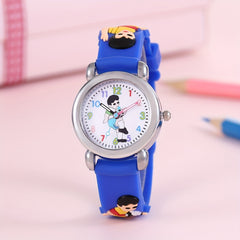 Colorful Cartoon Kids Football Watch