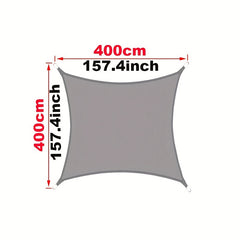 Waterproof Sun Shade Sail Oxford Cloth Rectangle Awning