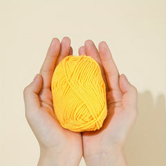 Combed Milk Cotton 4 Strands Medium Thick DIY Doll Wool