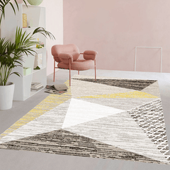 Fluffy Faux Wool Area Rugs Non slip Modern Large Carpet
