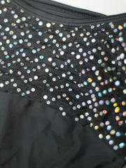 Girls Sequin Ballet Leotard Gymnastics Suit for Dance Practice