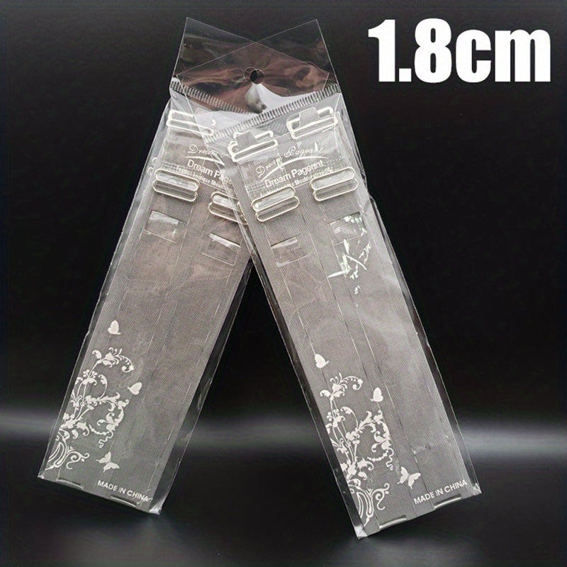 Adjustable Invisible Shoulder Straps 2 Pairs