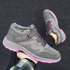 Men's Warm Outdoor Platform Shoes for Winter