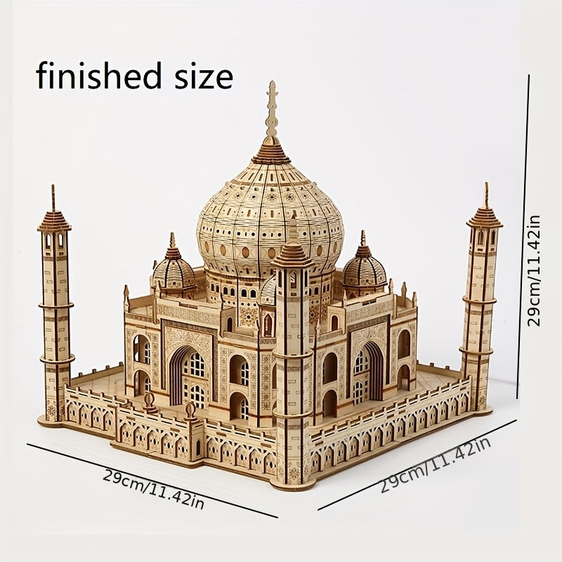 Fantasy Castle 3D Wooden Puzzle Model DIY Kit