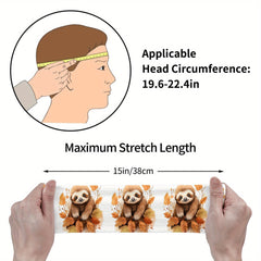 Sloth Sports Headband for Yoga Gym Running