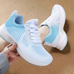 Women's Heighten Breathable Sneakers Casual Non Slip Running Shoes
