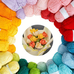 Crochet Thread & Yarn Ball for DIY Projects - Sweaters, Scarves, Handicrafts