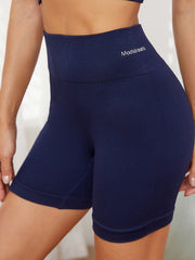 High Stretch Yoga Shorts High Waist Fitness Sporty Shorts