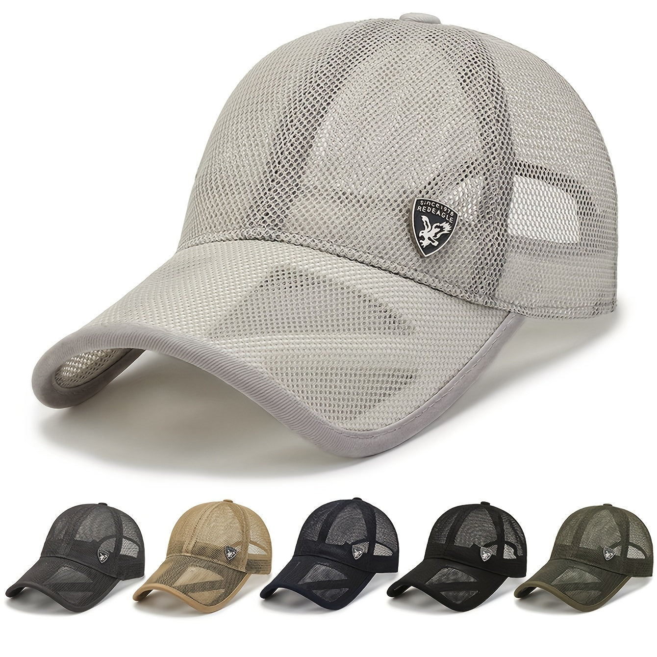 Mesh Breathable Baseball Cap Quick Drying Sports Dad Hat Sun Hats