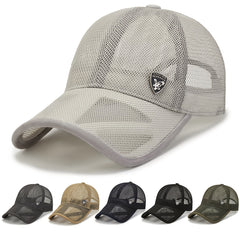 Mesh Breathable Baseball Cap Quick Drying Sports Dad Hat Sun Hats