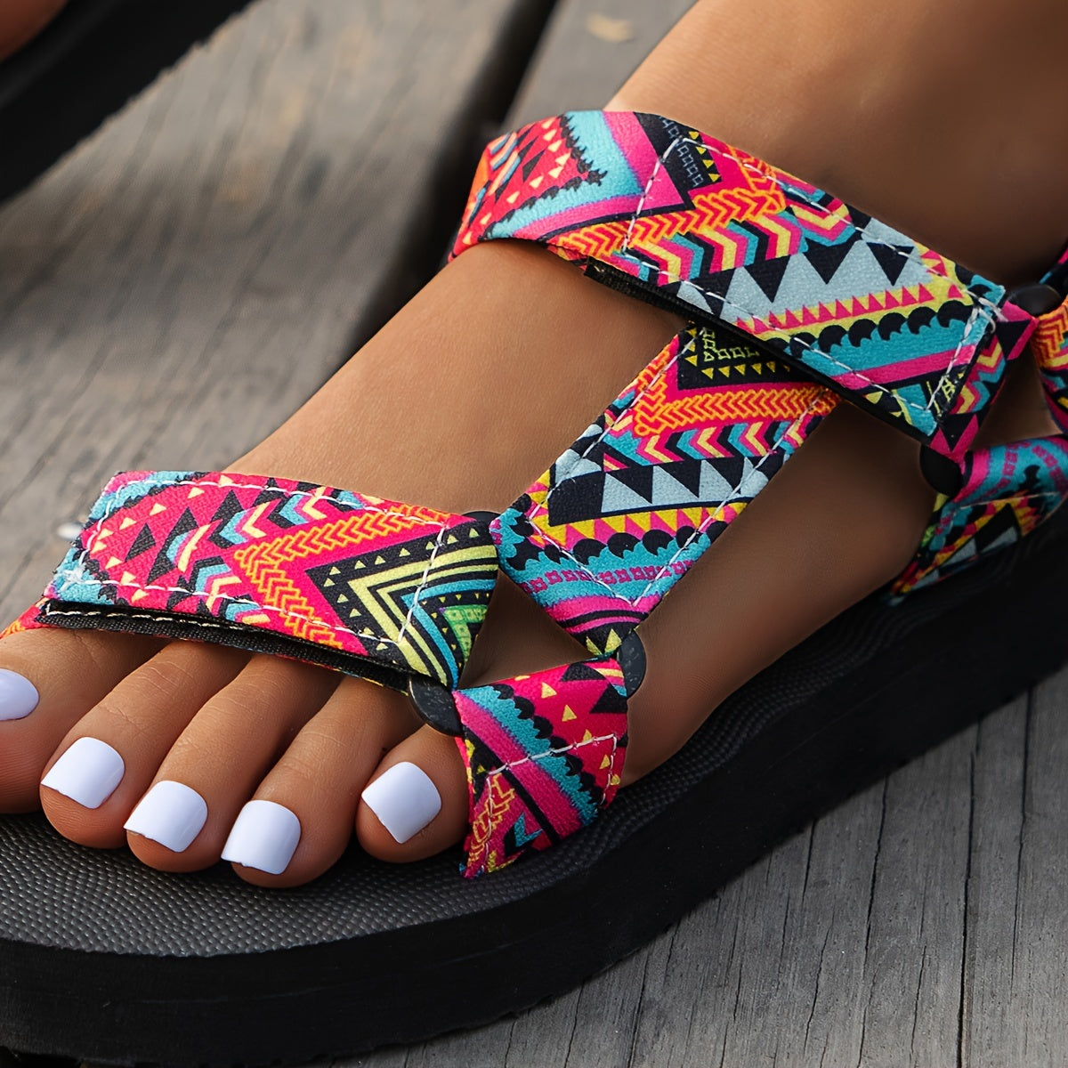Women's Non-Slip Beach Slippers, Comfortable Thick Bottom Sandals