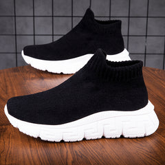 Men's Breathable Running Shoes Walking Sock Sneakers