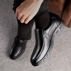 Men's Round Toe Oxford Dress Shoes Non Slip Formal Shoes