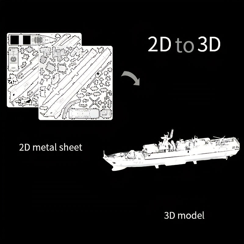 Guard Metal Stainless Steel DIY3D Puzzle Model