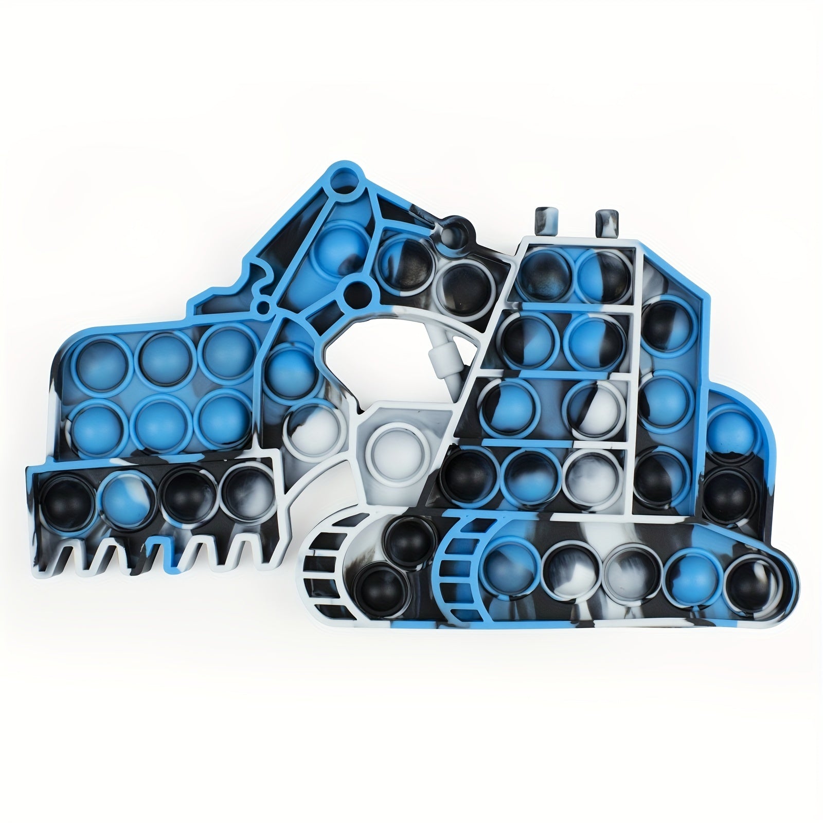 2pcs Excavator Silicone Push Bubbles Fidget Pop Sensory Toy