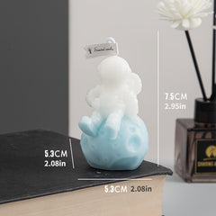 Astronaut Aromatherapy Candle for Home Wedding Decoration