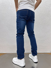 Men's Straight Stretch Denim Jeans