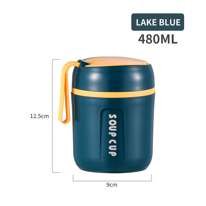 304 Stainless Steel Vacuum Cup Leak Proof for School Office Picnic Travel