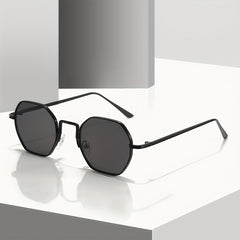 Men's Metal Steampunk Hip Hop Style Sunglasses UV Protection