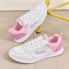 Women's Letter Decor Sneakers Lightweight Running Shoes