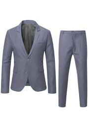 Formal 2 Pieces Set Men s Business Suit Set