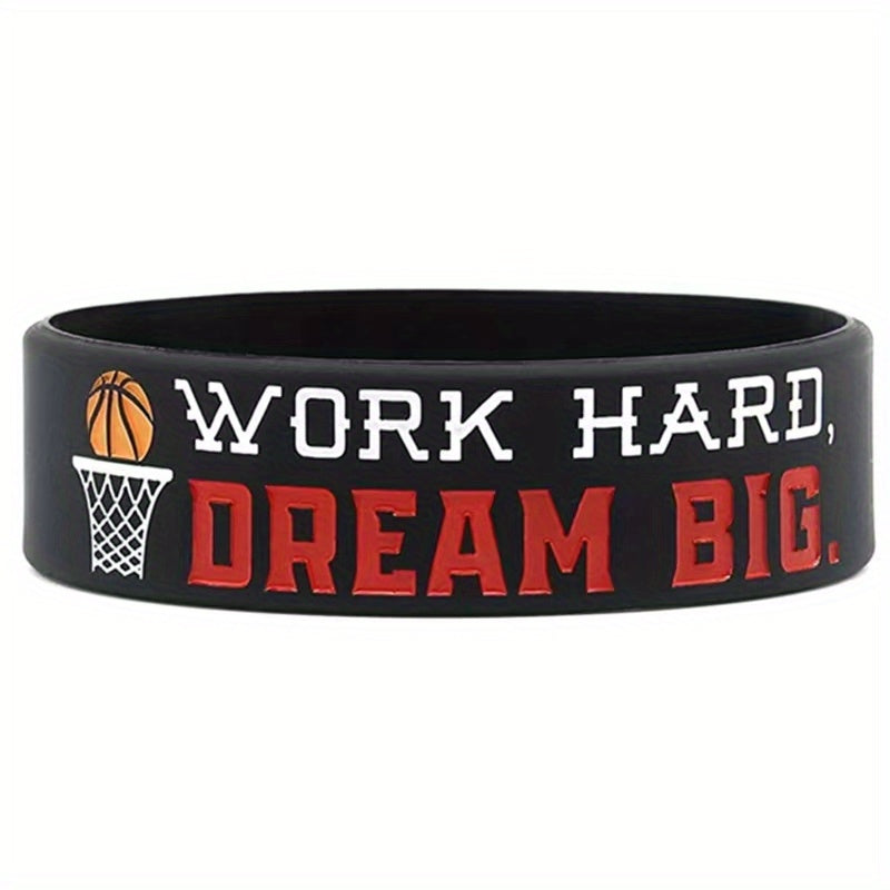 Motivational Basketball Wristbands Sports Quotes Team Awards