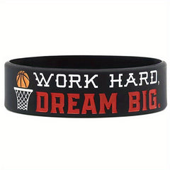Motivational Basketball Wristbands Sports Quotes Team Awards