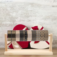 Thread Holder & Ribbon Organizer Storage Rack - Sewing & Gift Wrapping
