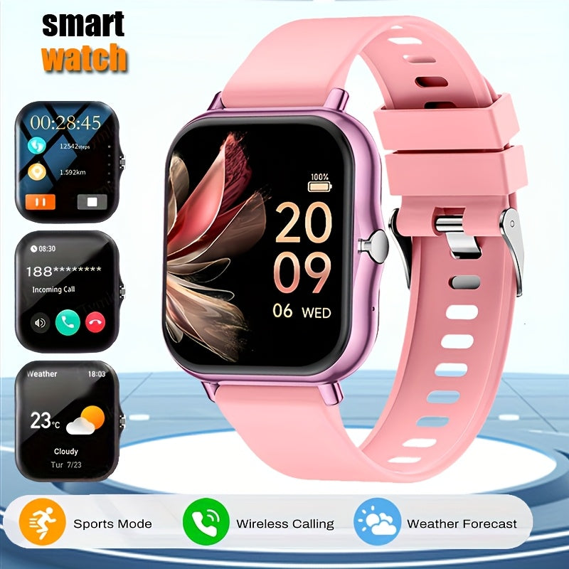 Smart Watch Calls Text Alerts Sport Modes Music Rose Gold