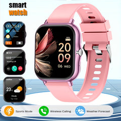 Smart Watch Calls Text Alerts Sport Modes Music Rose Gold