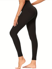 Sports Leggings Women's Plus Tummy Control Yoga Leggings