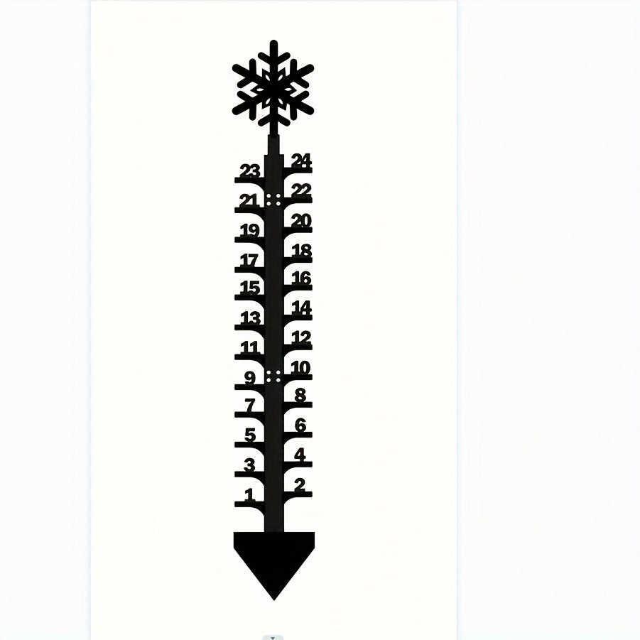 Christmas Snow Gauge Garden Stake - Deer Snow Depth Measuring Ruler