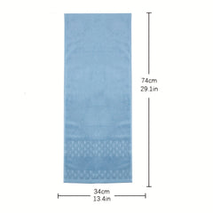 6pcs Fluffy Cotton Face Towel Quick Drying Soft Bath Towel Home Hotel