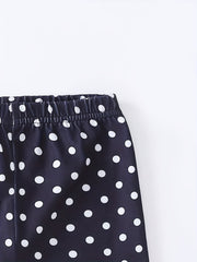 Girls' Polka Dots Beach Shorts Stretch Swim Lounge Shorts