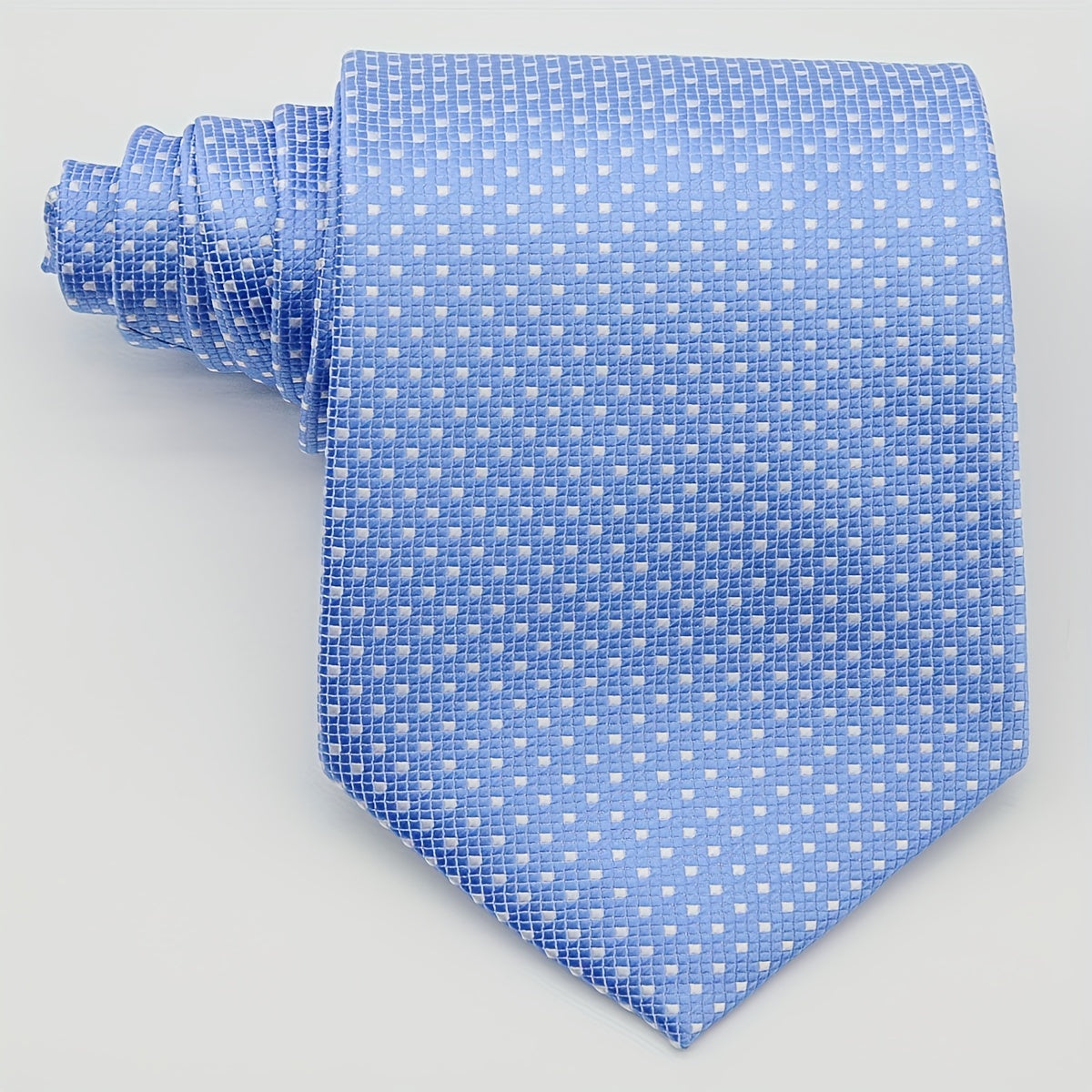 Men's Classic Plaid Style Dot Tie Box Packaging