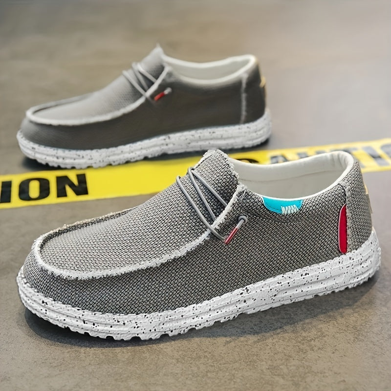 Men's Lace Up Non Slip Casual Shoes Low Top Sneakers