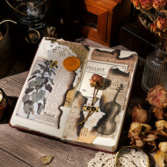 20pcs Vintage DIY Decoupage Paper for Crafts and Journals