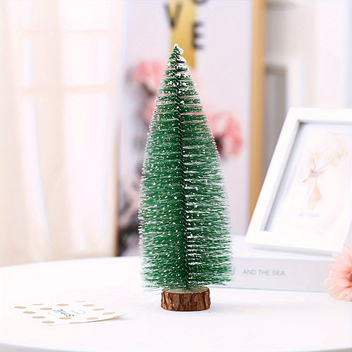 1pc Mini Christmas Tree Desktop Decoration for Holiday Party