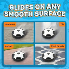 LED Light Emitting Suspension Football Foam Bumper Air Football