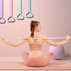 Exercise Stretch Tension Band Fitness Yoga Elastic Resistance Rope