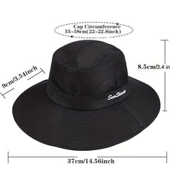 Breathable Ponytail Sun Hat UV Protection Boonie Hat for Women