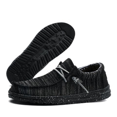 Men's Casual Canvas Loafer Shoes Lightweight Slip On