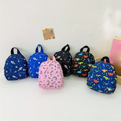 Cartoon Pattern Backpack Nylon Travel Backpack